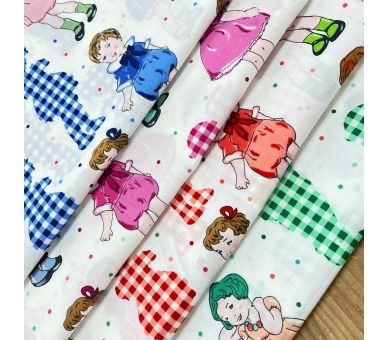 Algodón Kids Verde [product.brand] 5 - Tejidos Yasmina 