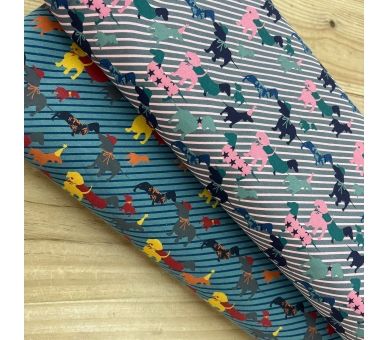 French Terry Dog Verde [product.brand] 5 - Tejidos Yasmina 