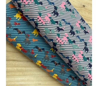 French Terry Dog Verde [product.brand] 5 - Tejidos Yasmina 