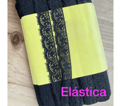 Paquete De Puntilla Negro [product.brand] 1 - Tejidos Yasmina 