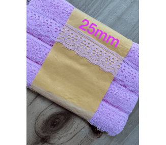 Paquete De Puntilla Rosa [product.brand] 3 - Tejidos Yasmina 