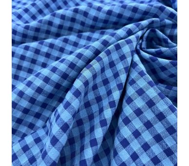 Algodón Vichy Seersuker 7mm Pienza [product.brand] 2 - Tejidos Yasmina 