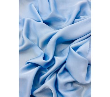 Viscosa Satinada Premium Azul Cielo [product.brand] 4 - Tejidos Yasmina 