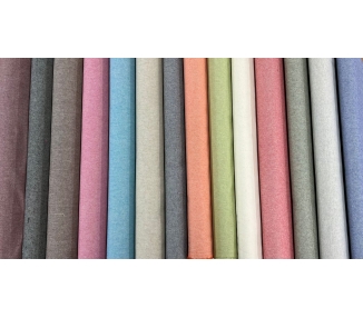 Loneta De Algodón Efecto Lino Gris Oscuro [product.brand] 4 - Tejidos Yasmina 