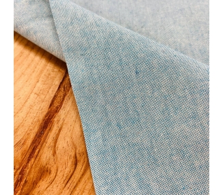 Loneta De Algodón Efecto Lino Verde Agua [product.brand] 2 - Tejidos Yasmina 