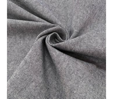Loneta De Algodón Efecto Lino Gris Oscuro [product.brand] 1 - Tejidos Yasmina 