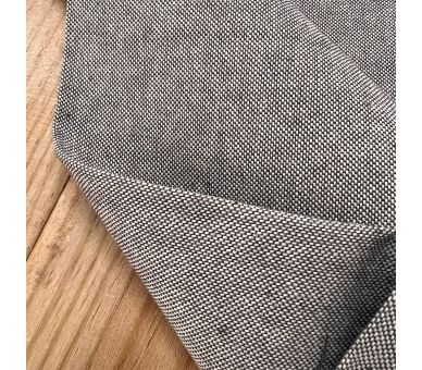 Loneta De Algodón Efecto Lino Gris Oscuro [product.brand] 3 - Tejidos Yasmina 