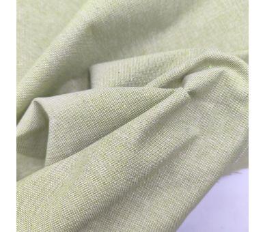 Loneta De Algodón Efecto Lino Verde Claro [product.brand] 1 - Tejidos Yasmina 