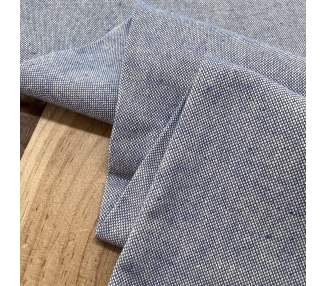 Loneta De Algodón Efecto Lino Azul Marino [product.brand] 1 - Tejidos Yasmina 