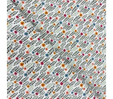 Algodón Flores Geométricas [product.brand] 3 - Tejidos Yasmina 