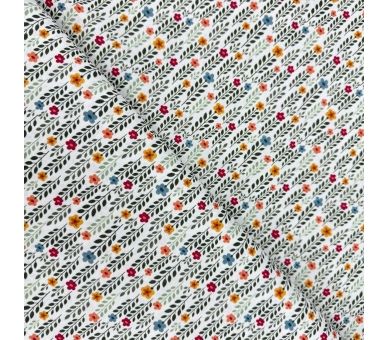 Algodón Flores Geométricas [product.brand] 4 - Tejidos Yasmina 