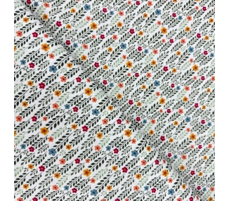 Algodón Flores Geométricas [product.brand] 4 - Tejidos Yasmina 