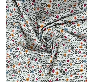 Algodón Flores Geométricas [product.brand] 1 - Tejidos Yasmina 