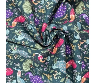 Algodón Pavo Real [product.brand] 6 - Tejidos Yasmina 