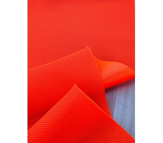 Tela Mesh Tres D Naranja Fluorescente [product.brand] 6 - Tejidos Yasmina 