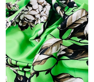 Satín Elástico Exotic Verde [product.brand] 5 - Tejidos Yasmina 