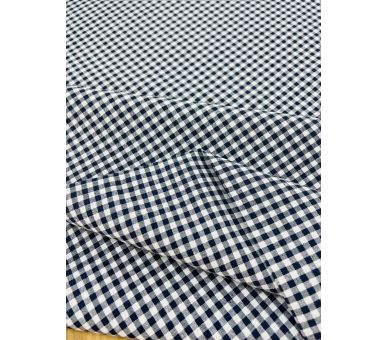 Loneta Cuadros Vichy 5mm Negro [product.brand] 5 - Tejidos Yasmina 