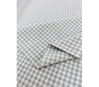 Loneta Cuadros Vichy 5mm Gris (c) [product.brand] 5 - Tejidos Yasmina 