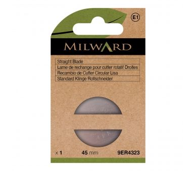 Recambio Cutter Rotatorio 45ºmm - MIlward Milward 1 - Tejidos Yasmina 