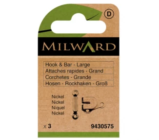Corchete Para Ropa Níquel T.L - Milward Milward 1 - Tejidos Yasmina 