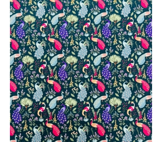 Algodón Pavo Real [product.brand] 3 - Tejidos Yasmina 