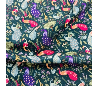 Algodón Pavo Real [product.brand] 2 - Tejidos Yasmina 