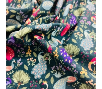 Algodón Pavo Real [product.brand] 10 - Tejidos Yasmina 