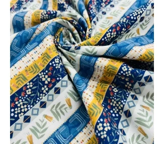 Algodón Étnico Floral [product.brand] 1 - Tejidos Yasmina 