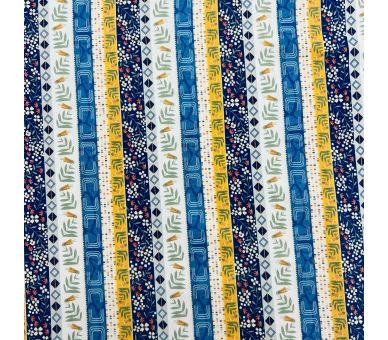 Algodón Étnico Floral [product.brand] 2 - Tejidos Yasmina 