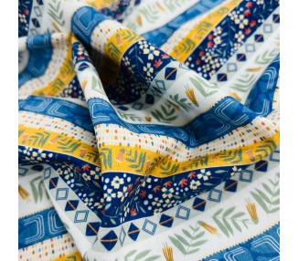 Algodón Étnico Floral [product.brand] 3 - Tejidos Yasmina 