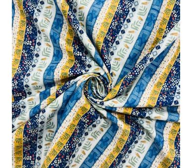 Algodón Étnico Floral [product.brand] 4 - Tejidos Yasmina 