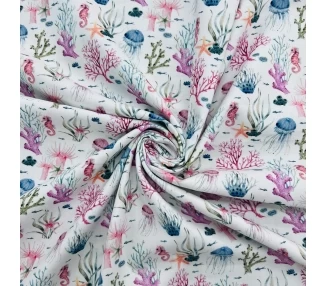 Algodón Vida Marina [product.brand] 1 - Tejidos Yasmina 