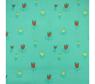 Algodón Tulipas [product.brand] 2 - Tejidos Yasmina 