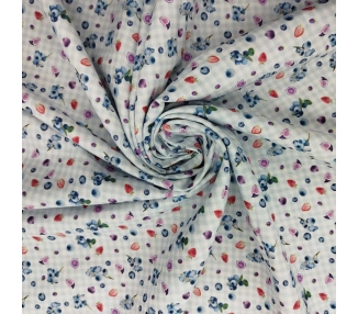 Algodón Vichy Frutal [product.brand] 2 - Tejidos Yasmina 