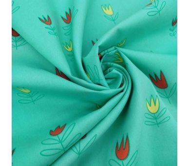Algodón Tulipas [product.brand] 1 - Tejidos Yasmina 
