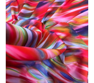 Satín Red Abstract [product.brand] 3 - Tejidos Yasmina 