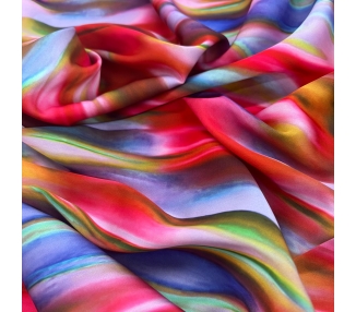 Satín Red Abstract [product.brand] 4 - Tejidos Yasmina 