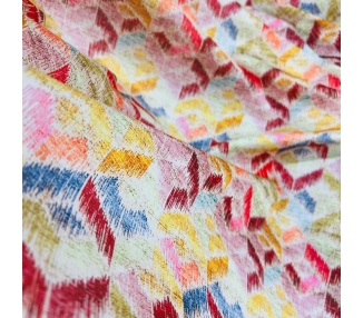 Satín Geometría Abstracta [product.brand] 3 - Tejidos Yasmina 