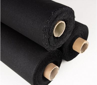 Rollo De Entretela Fina Adhesiva De Algodón, Negro, 25m [product.brand] 1 - Tejidos Yasmina 