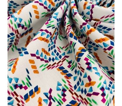 Viscosa Colores Étnico [product.brand] 3 - Tejidos Yasmina 
