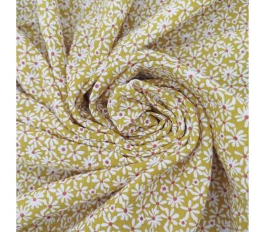 Muselina Margaritas Abstractas [product.brand] 4 - Tejidos Yasmina 