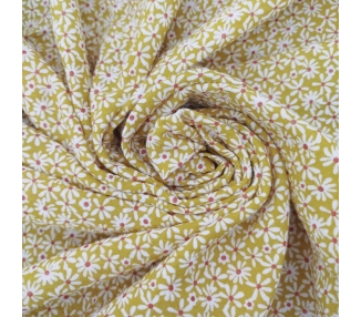 Muselina Margaritas Abstractas [product.brand] 4 - Tejidos Yasmina 