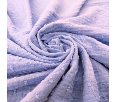 Muselina Plumeti Azul [product.brand] 1 - Tejidos Yasmina 