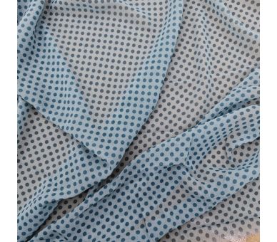 Gasa Blue Ocean Dots [product.brand] 2 - Tejidos Yasmina 