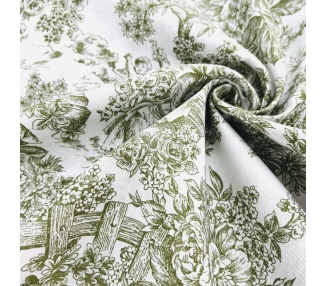 Loneta Jardín Romántico II [product.brand] 5 - Tejidos Yasmina 