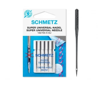 Agujas Super Universal SCHMETZ 130/705 H-SU 80/12 [product.brand] 3 - Tejidos Yasmina