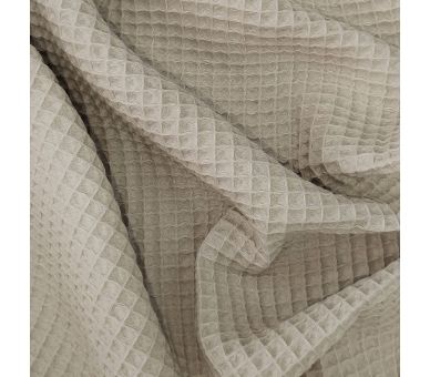 Waffle Beige Piedra [product.brand] 3 - Tejidos Yasmina 