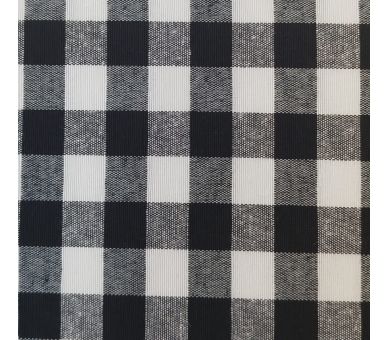 Loneta Cuadros Vichy 15mm Negro [product.brand] 3 - Tejidos Yasmina 