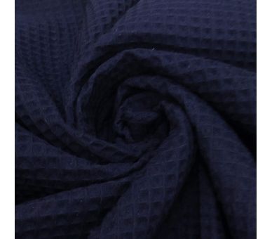 Waffle Azul Marino [product.brand] 1 - Tejidos Yasmina 