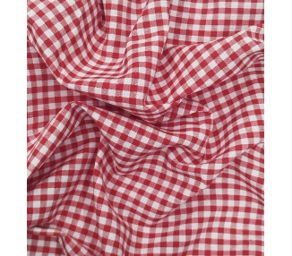 Loneta Cuadros Vichy 5mm Rojo [product.brand] 2 - Tejidos Yasmina 